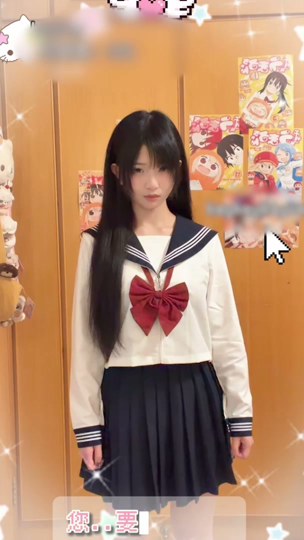 颜值主播 KeyKey清美 骚浪视频 淫装加身咬唇撩发 各种性感姿势撩人心弦！