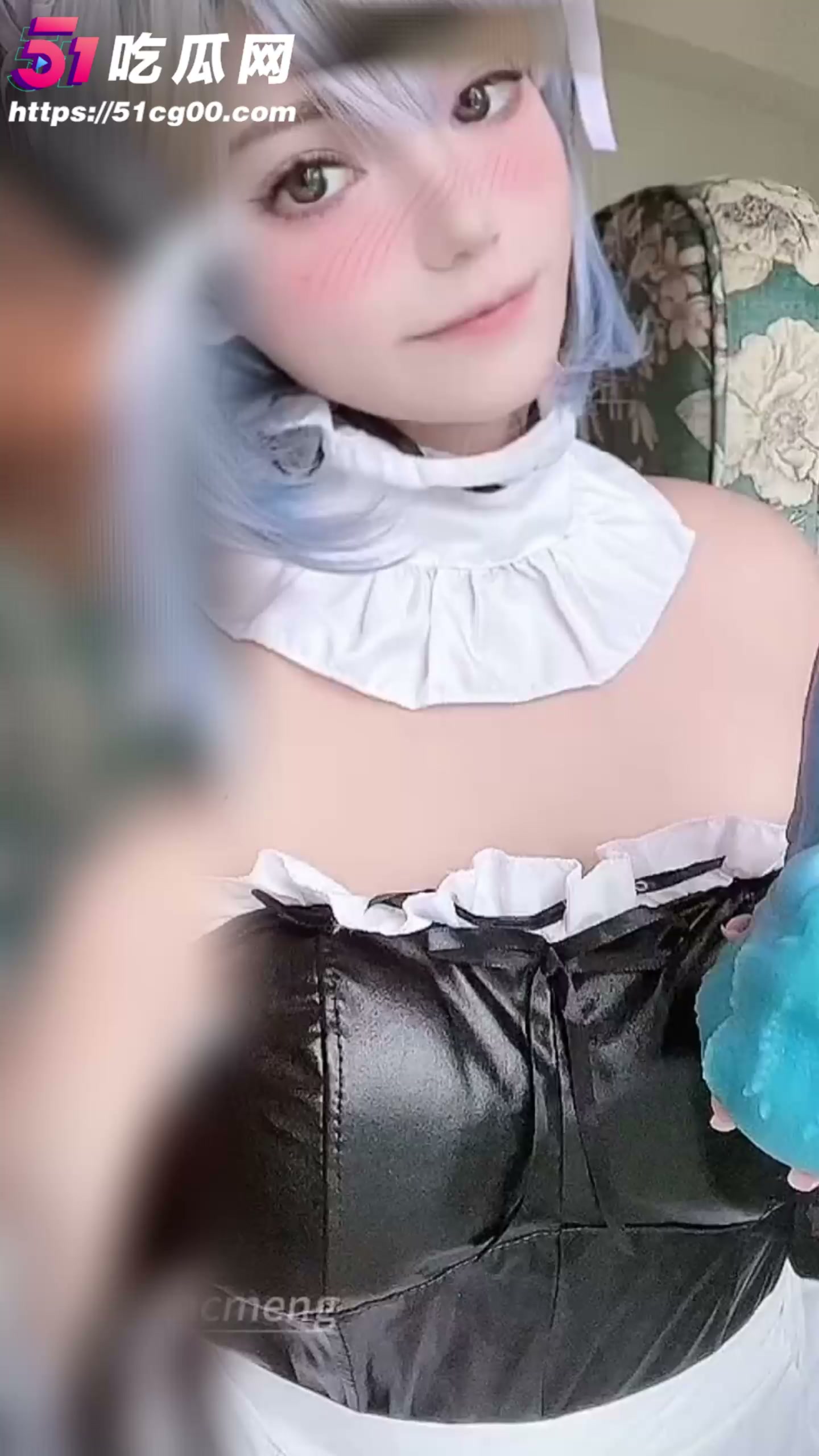 超反差网红女神 欲梦 经典福利从零开始的异世界 穿女仆装Cos雷姆 幻龙激情自慰！