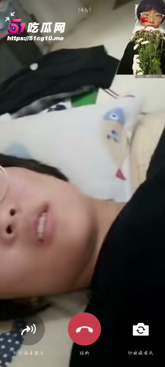 天津学生妹 罗晓玲 裸聊自慰视频被录屏 表面戴眼镜斯斯文文 私底下却骚气满满