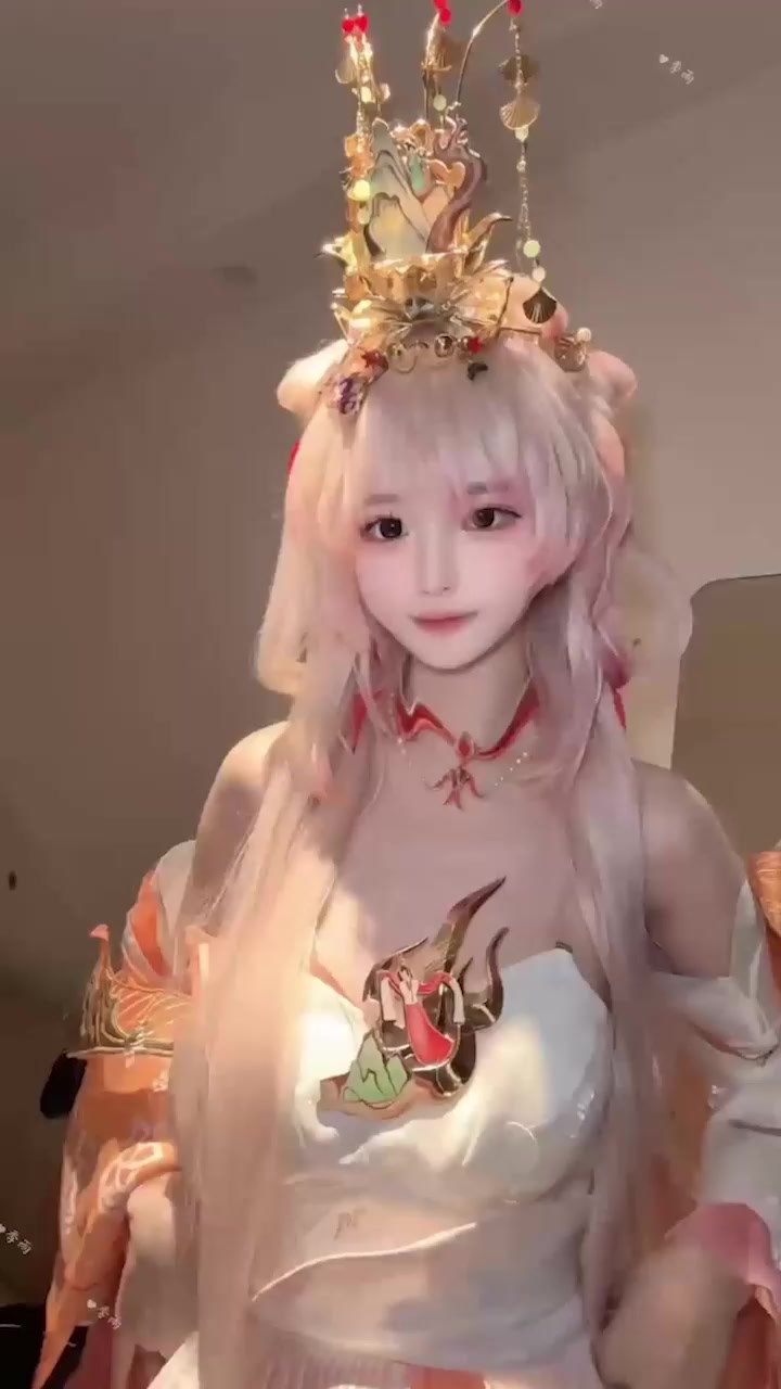 顶级白虎福利姬 季雨 露脸COS西施自慰 古典美人爆乳半露 化身骚浪肉便器！