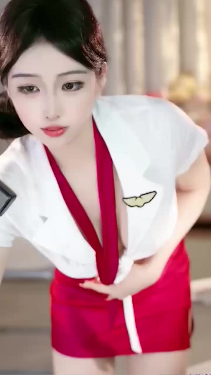 极品颜值主播 奶龙教主 定制裸舞视频 情趣空姐女仆制服抖奶揉胸 开腿露臀骚穴挑逗！2