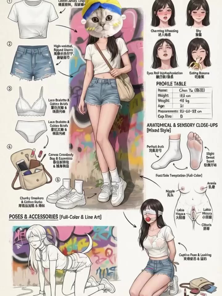 万能AI再度进化 可随心定制各个部位穿搭 画面逼真堪比现实 满足你对女神的意淫幻想！1