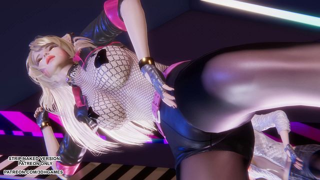 [MMD] Blackpink - Whistle Ahri Akali Seraphine Sexy Kpop Dance League of Legends Hentai Uncensored 4K 60FPS