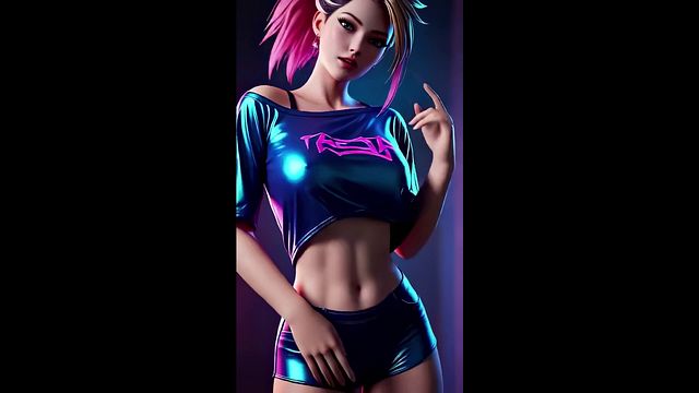 Akali's Fierce SOLO Dance (JENNIE - SOLO) | KDA | 3D Dance