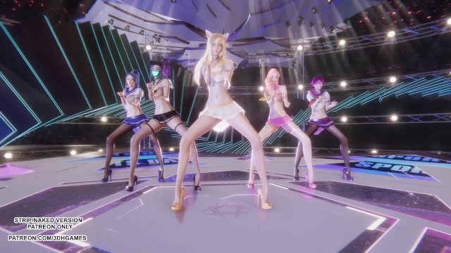 [MMD] SECRET NUMBER - Got That Boom Ahri Akali Seraphine Kaisa Evelynn Sexy Kpop Dance