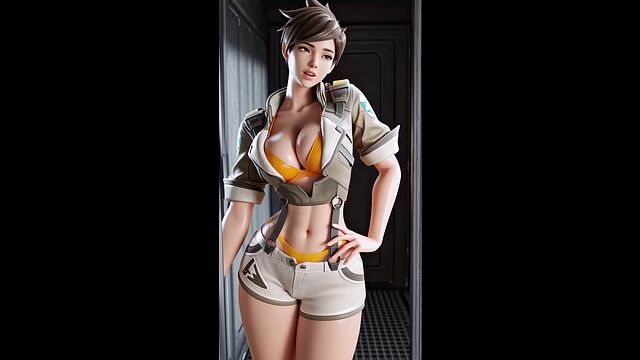 Tracer's Energetic Dance (BLACKPINK - JUMP) | OW | 3D Dance