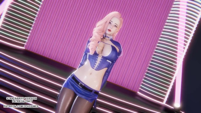 [MMD] Wonder Girls - Tell Me Seraphine Sexy Kpop Dance League of Legends Hentai