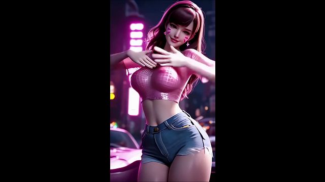 D.Va Dreamy Dance (CHUNG HA - Roller Coaster) OW 3D Dance