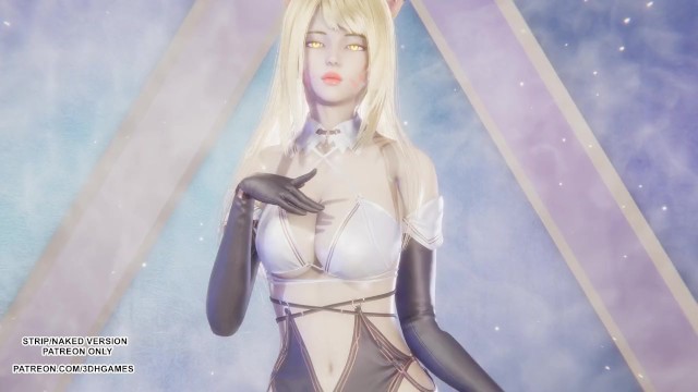 [MMD] IVE - LOVE DIVE Ahri Seraphine Sexy Kpop Dance 4K 60FPS