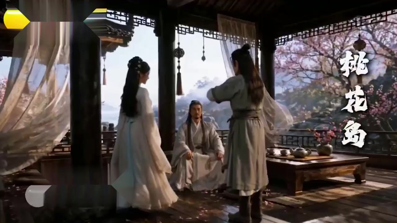 AI成人短剧 重生之我救郭靖 第1集 郭靖偷窥黄蓉洗澡 展开肉体交锋！