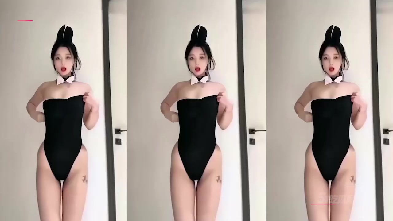 抖音百万粉网红 肉肉小野猫 情趣内衣大秀 妖娆身姿骚舞扭动 翘臀狂甩尺度拉满！