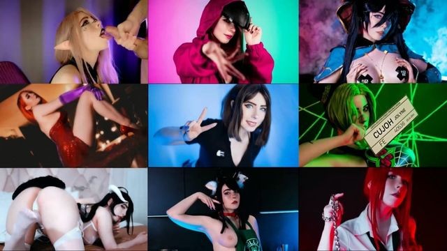 莫莉的2021最佳cos集锦- 莫莉小红狼