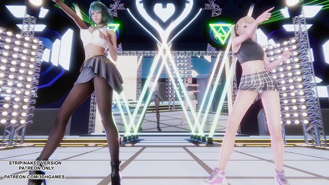 [MMD] 爽快奪回 Sunlight Marie Rose Tamaki Sexy Dance Doa Hentai Uncensored 4K 60FPS