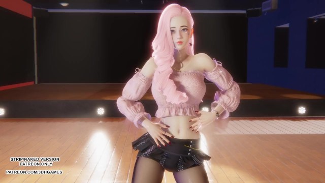 [MMD] HYOLYN - Dally Seraphine Sexy Kpop Dance League of Legends Hentai Uncensored 4K 60FPS
