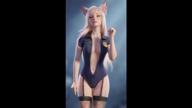 Ahri's Chic Dance (BLACKPINK - Whistle)