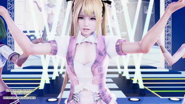 [MMD] YOASOBI - IDOL Marie Rose Tamaki Misaki 性感舞蹈英雄联盟未经审查无尽 4K
