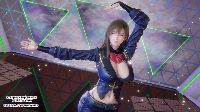 [MMD] CHUNG HA - Algorithm Tifa Lockhart Sexy Kpop Dance Final Fantasy Hentai Uncensored 4K 60FPS