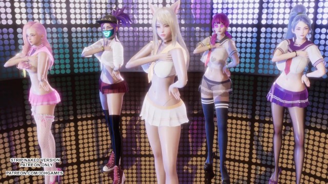 [MMD] Badkiz - Come Closer 性感 Kpop 舞蹈 阿狸 阿卡丽 塞拉芬 凯莎 伊芙琳 英雄联盟 KDA