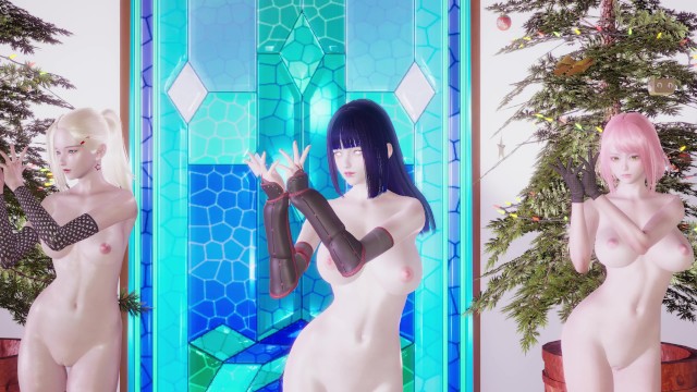 [MMD] TWICE-Feel Special Hot Striptease Hinata Sakura Ino Yamanaka 火影忍者无尽