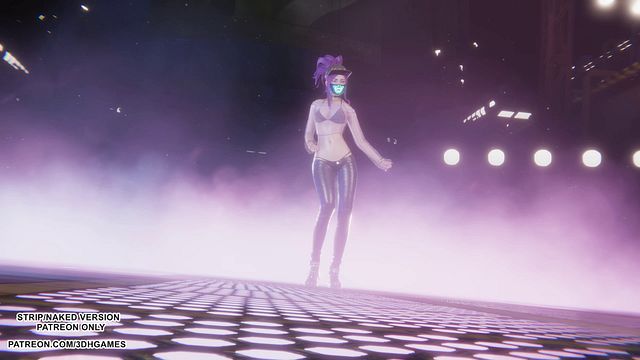 [MMD] LISA - FUTW - Akali Sexy Kpop Dance League of Legends Hentai Uncensored 4K 60FPS