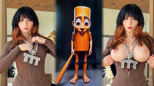 Tung Tung Tung Sahur T3 Cosplay Sweetie Fox Brainrot - Hardcore Pussy And Anal Fuck Cum In Ass