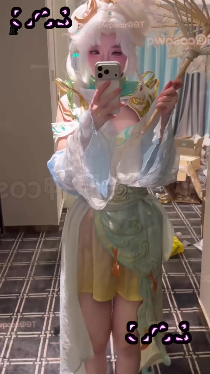 白虎萝莉 湉酱 cos公孙离云诺千山 可爱小脸配上粉嫩逼缝 揉奶自拍反差拉满