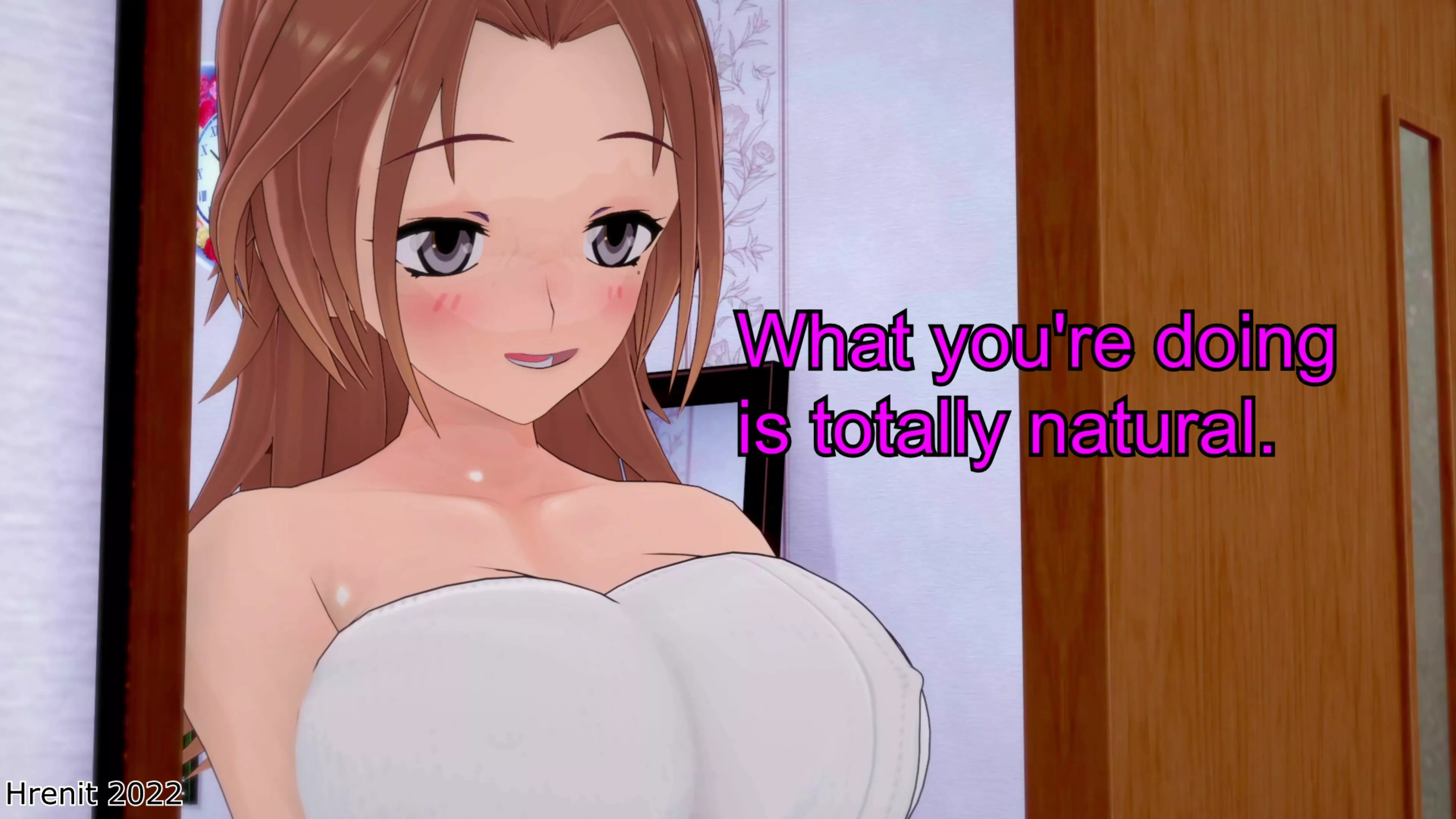 Mother's surprise