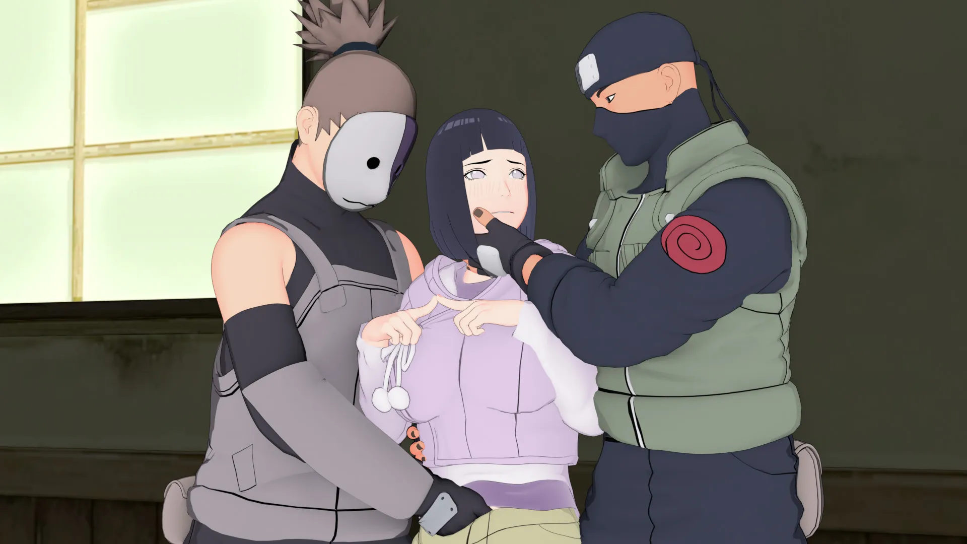 Hinata's hidden desires part 1 [HIKIGAERU3D]
