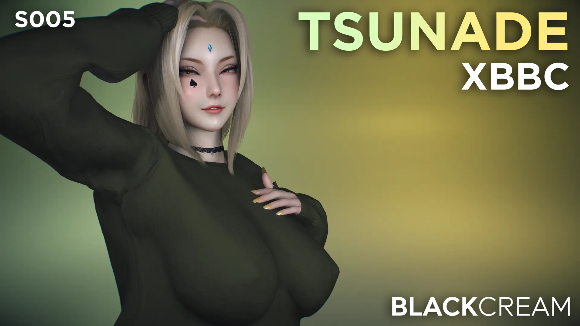 [S005] Tsunade X BBC (BlackCream)