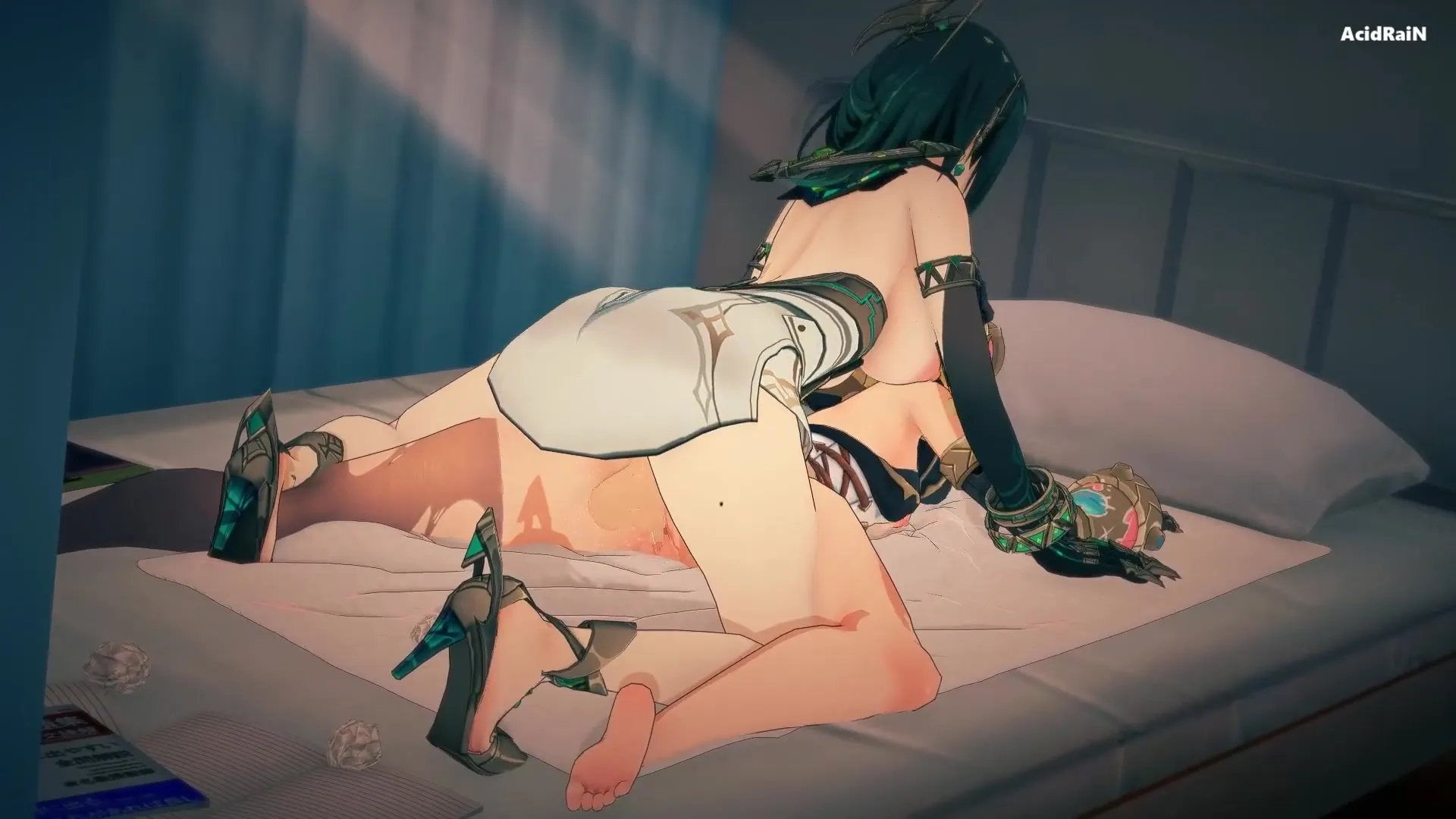 Jahoda x Futa Nefer sex video (Genshin impact)