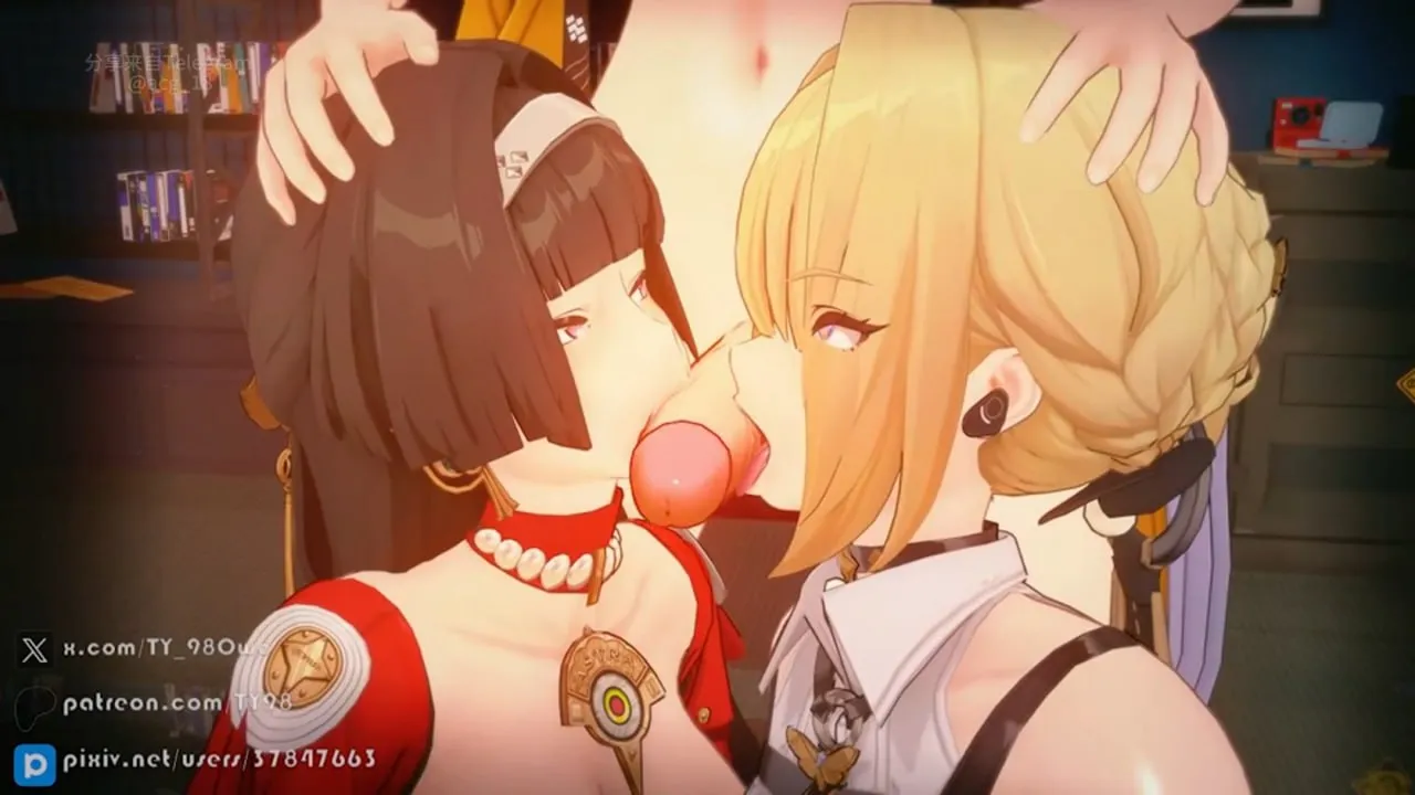 Evelyn & AstraYao x Yixuan FutaSex (sound)