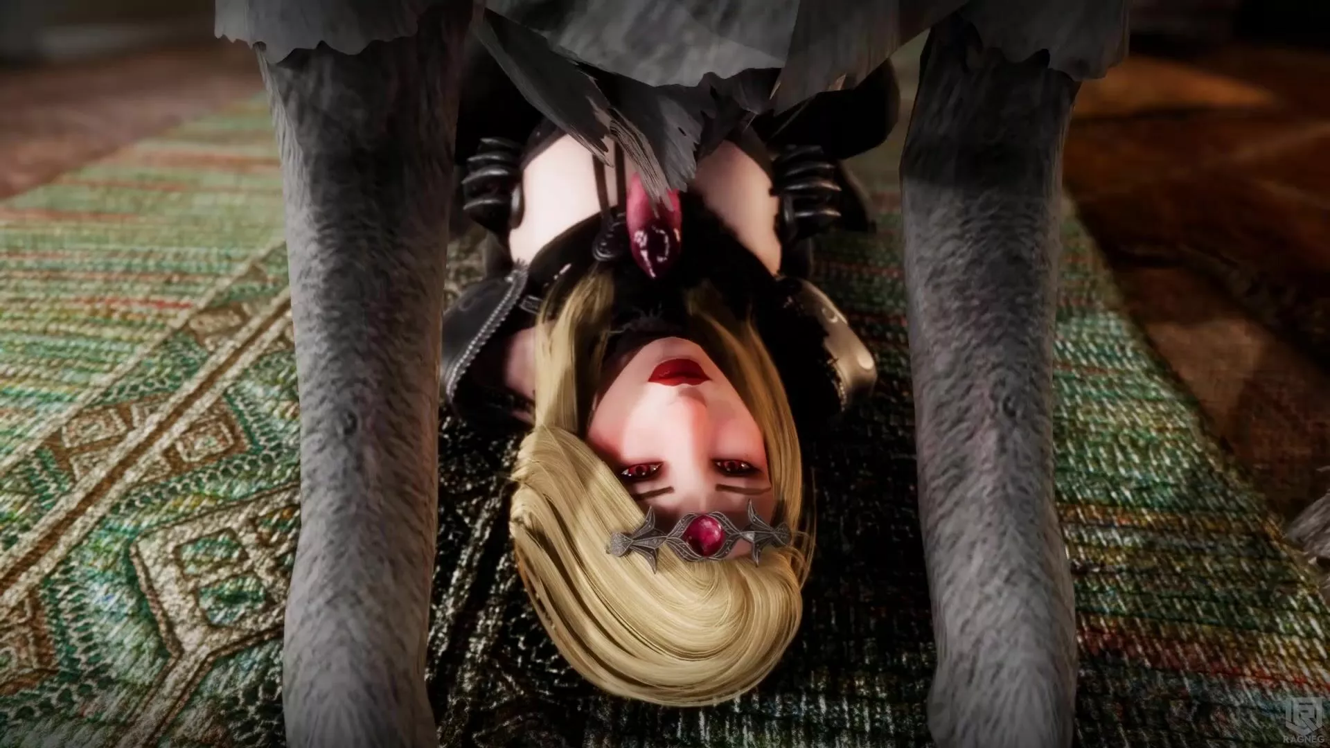 Serana Captured by the Dawnguard