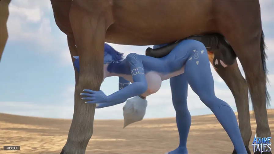 Azure Tales - Horse Scene