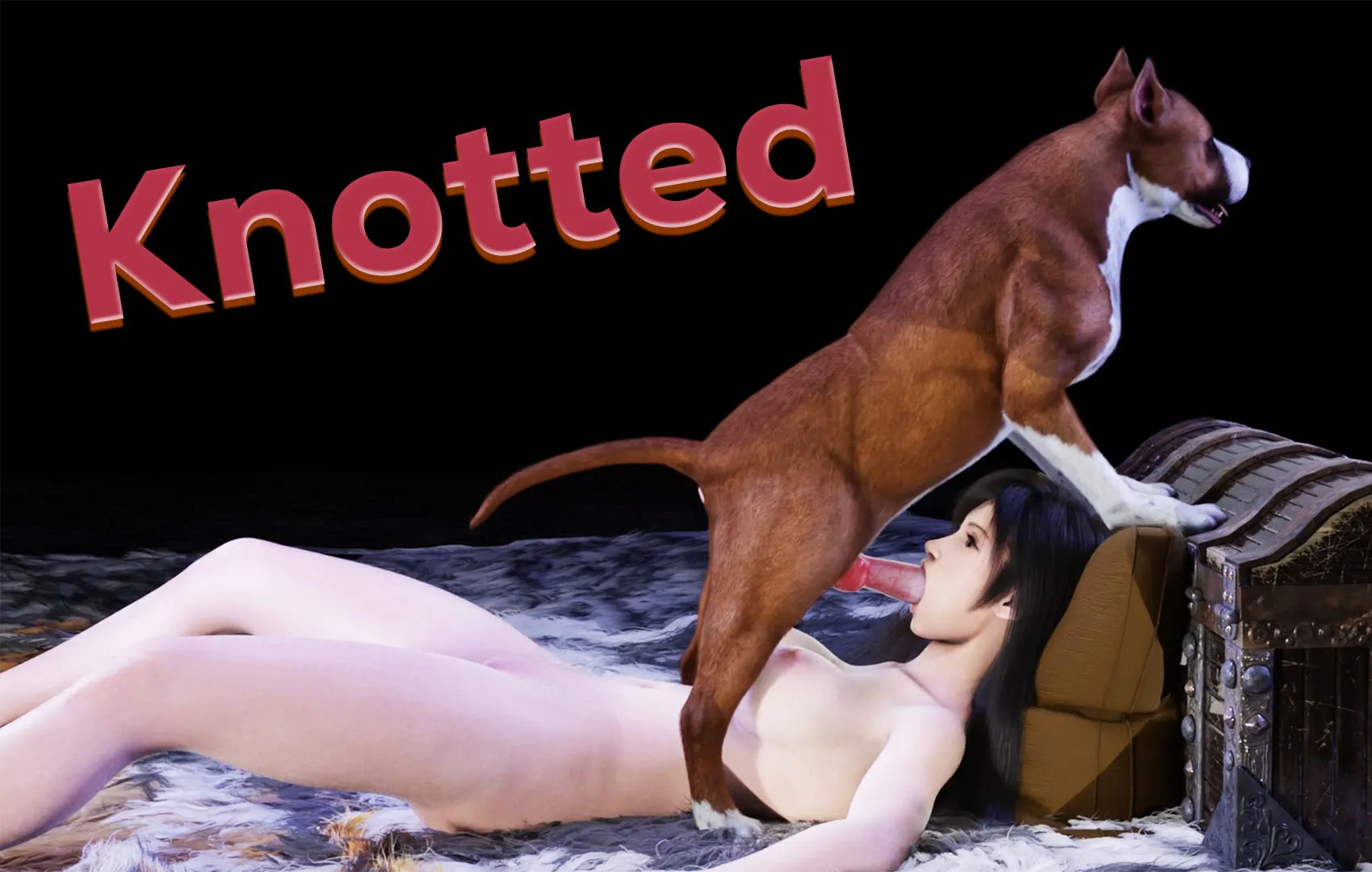 Tifa Fucked By K9 [TheBaldMan]