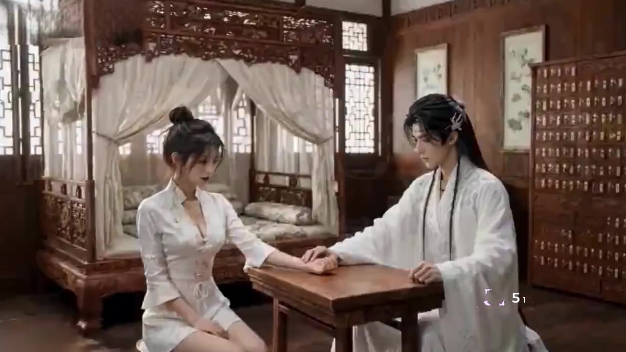 AI成人短剧 道之触 1-2集 性感女徒弟春心荡漾 为发泄淫欲被蹂躏巨乳！