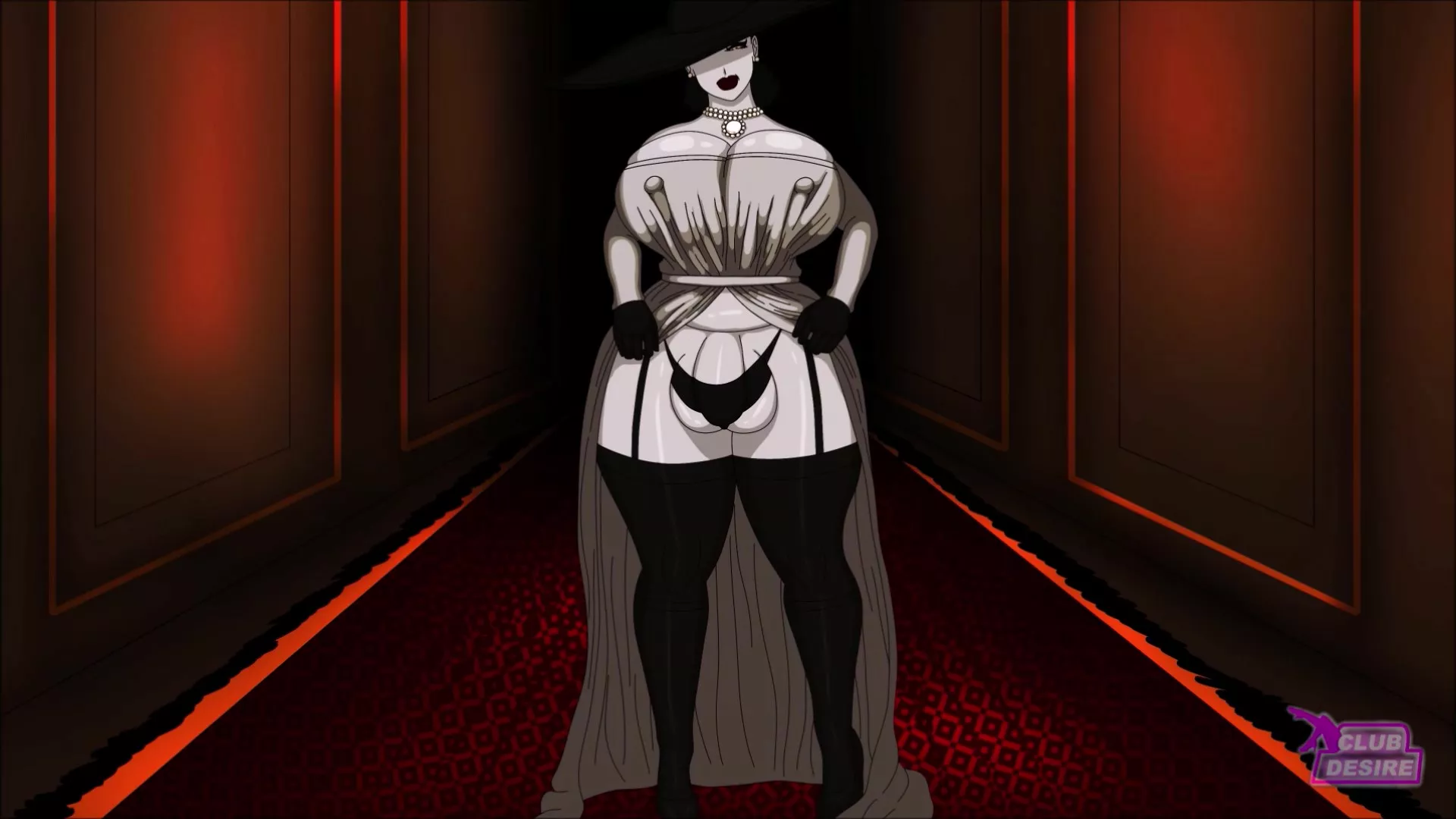 Lady D and Ada Wong Futanari
