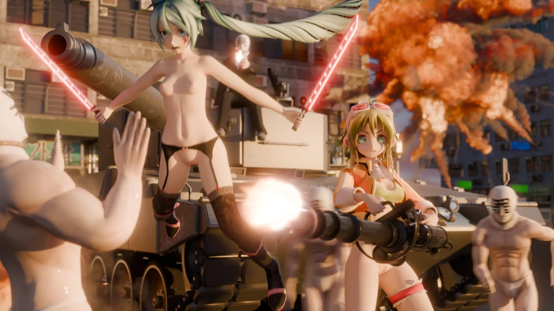 Miku & Gumi - Sinsack wars