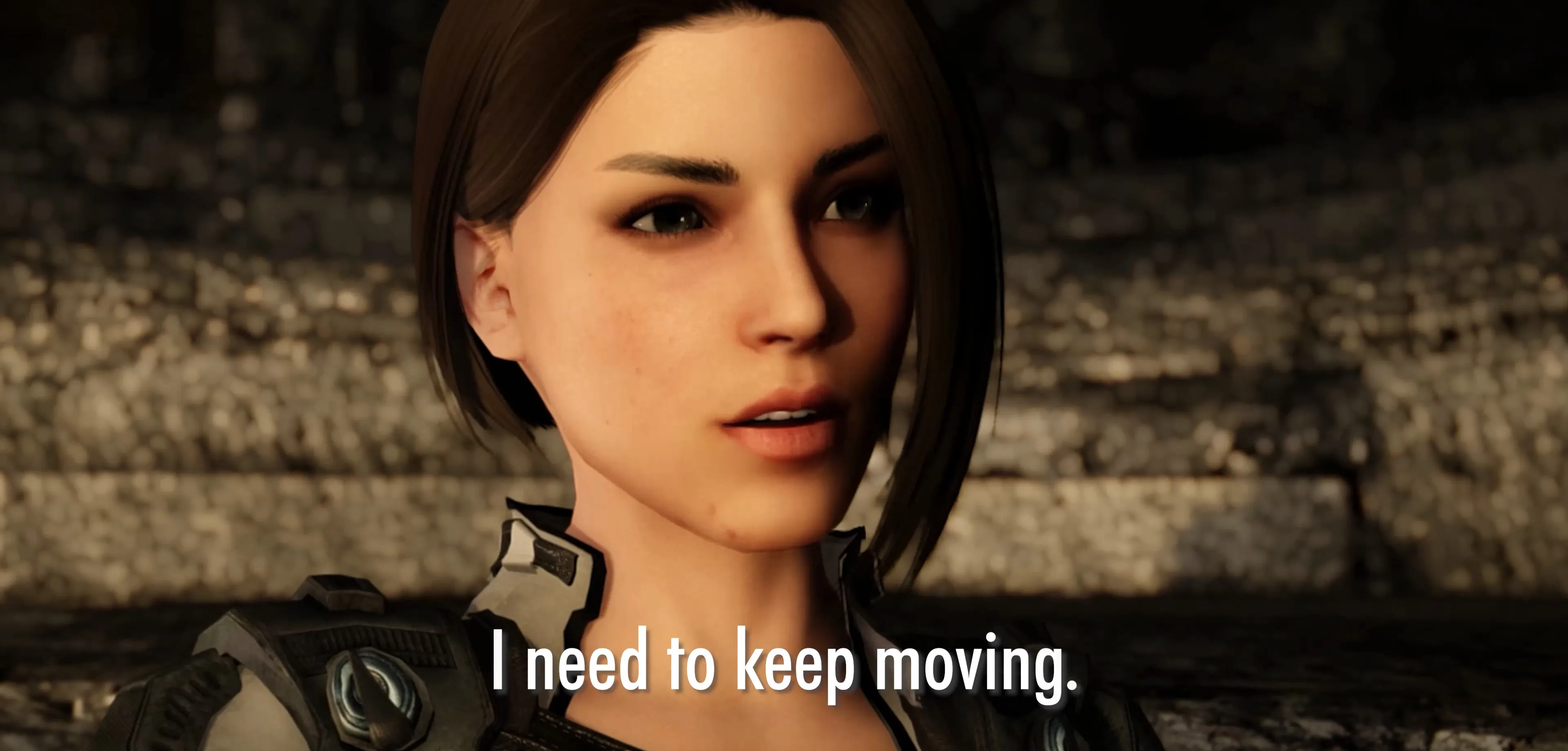 Jill Valentine Meets The Falmer (4K)