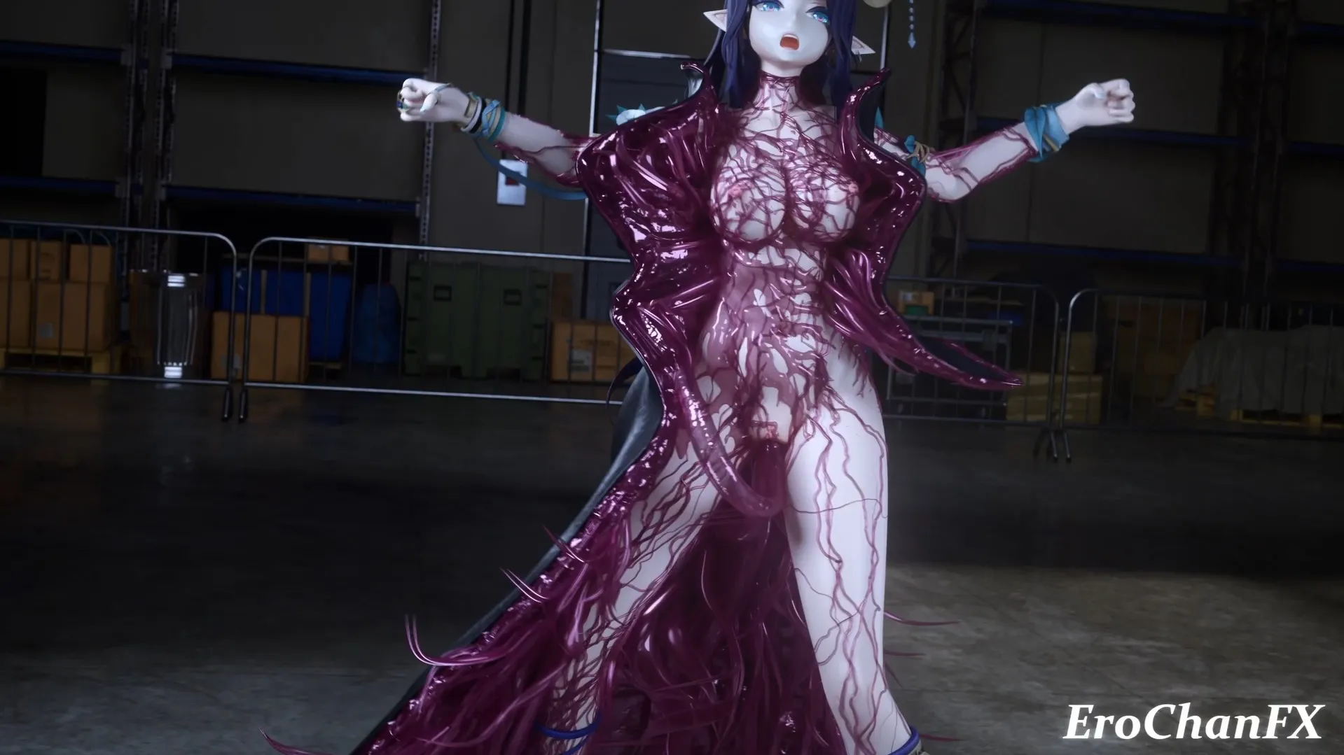Genshin Lauma tentacled