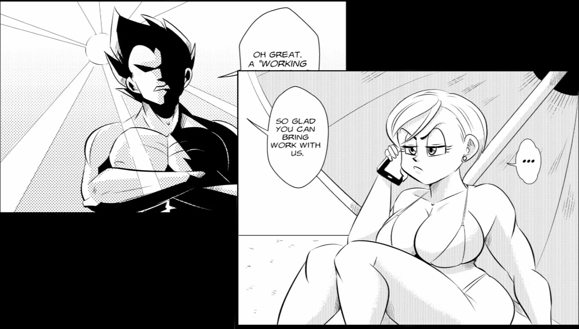 BULMA'S BEACH CALL [FunsexyDB & KaiArtz]