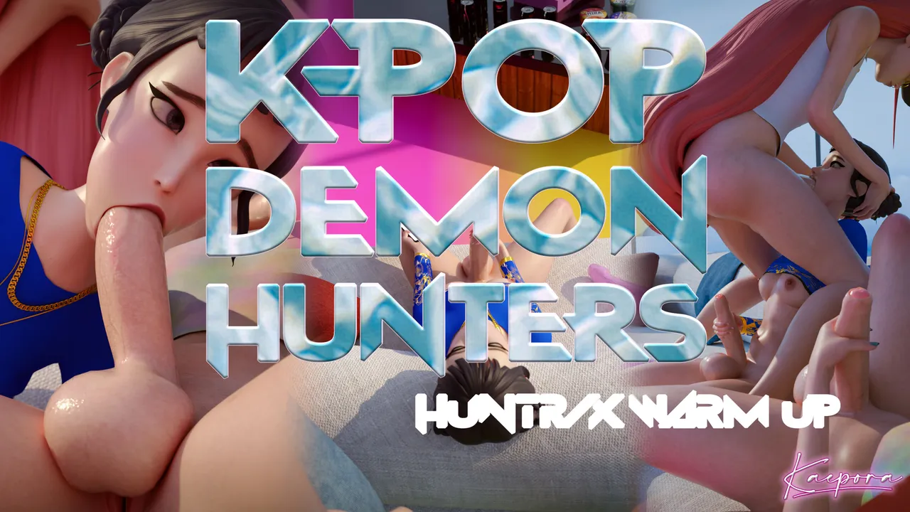 Huntrix warm up