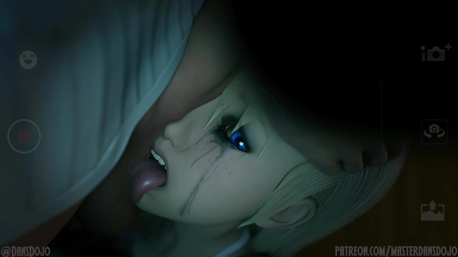Kingdom Hearts ~ Riku X Namine: Roughest Sloppiest Blowjob ~ MasterDan