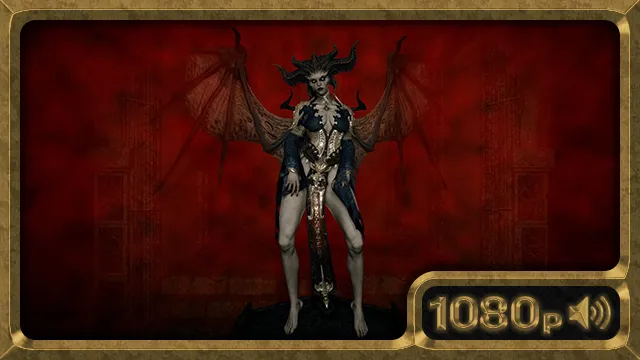 Lilith, slim succubus dancing hot in the dungeon