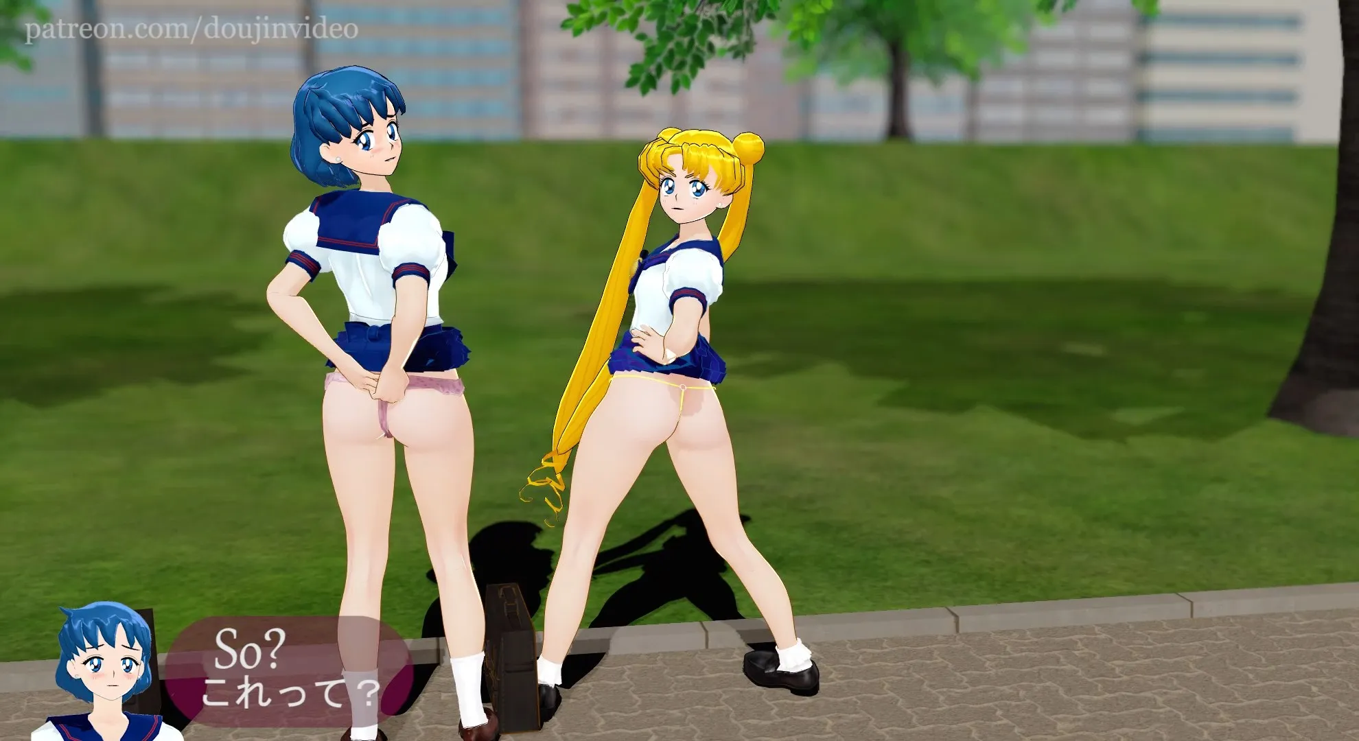 Sailormoon (セーラームーン). Cure for Sadness. Part 1