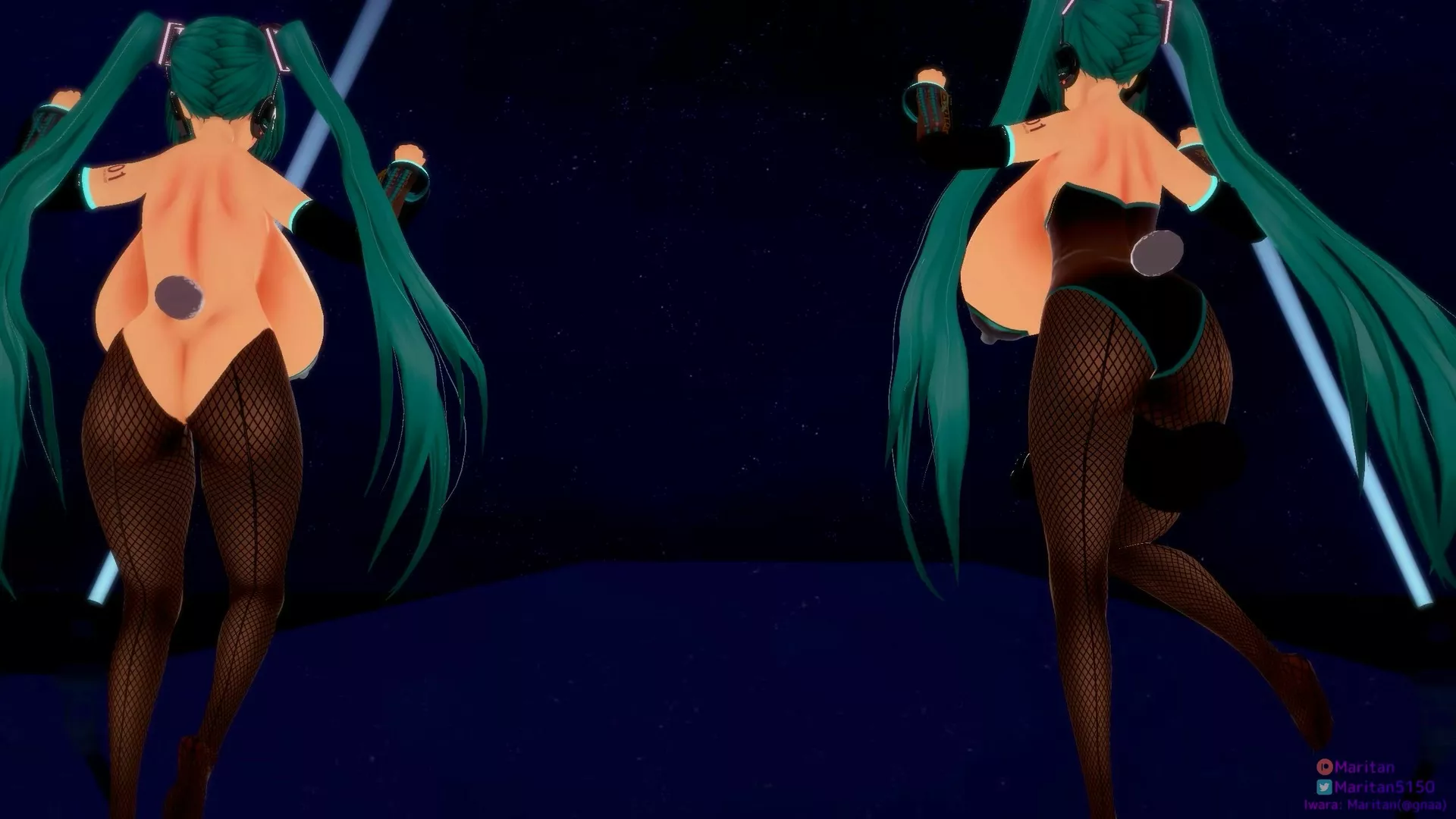 (MMD Sex + Dance) Hatsune Miku - ROKI