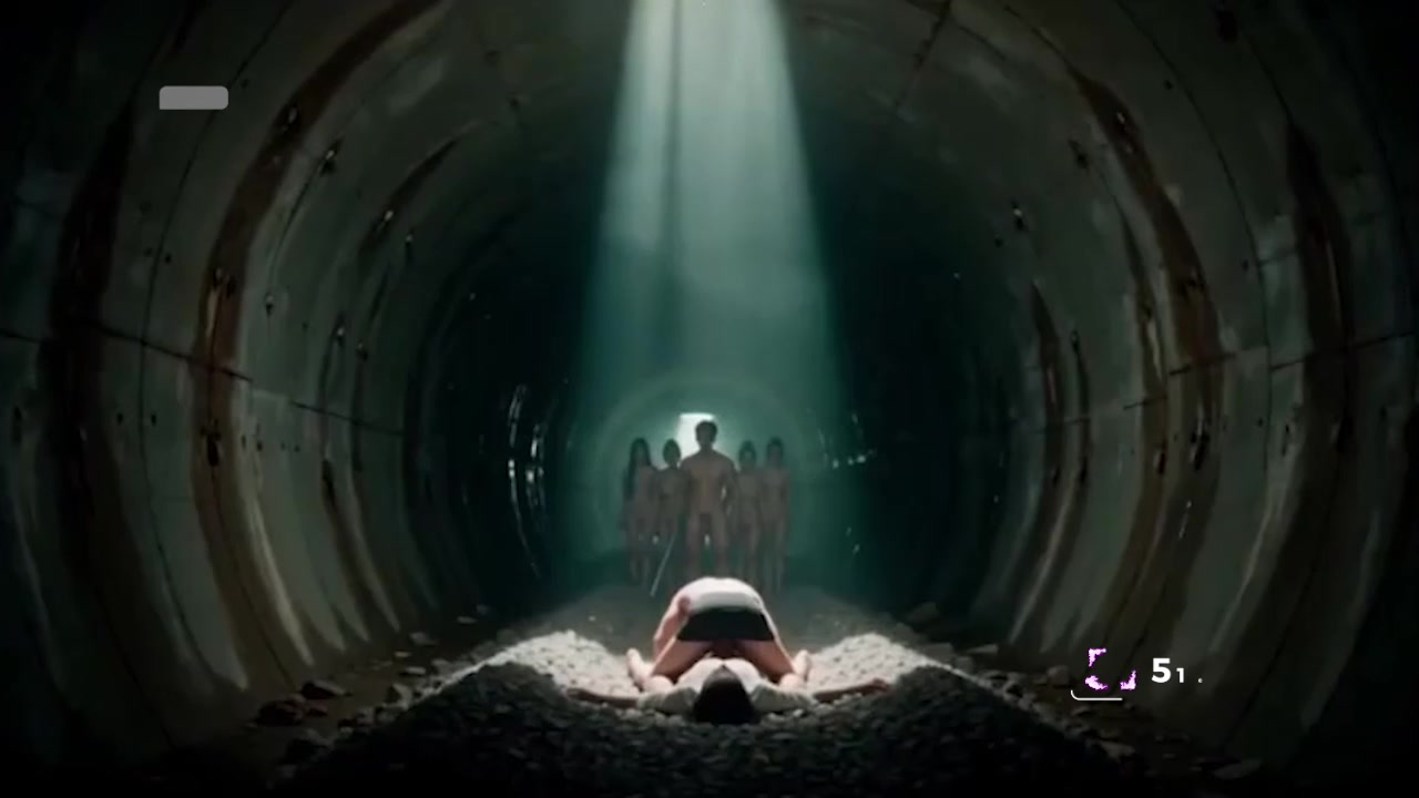 AI成人短剧 釜山裸行 第5集 一男四女鸳鸯浴 末日后首次释放肉欲！
