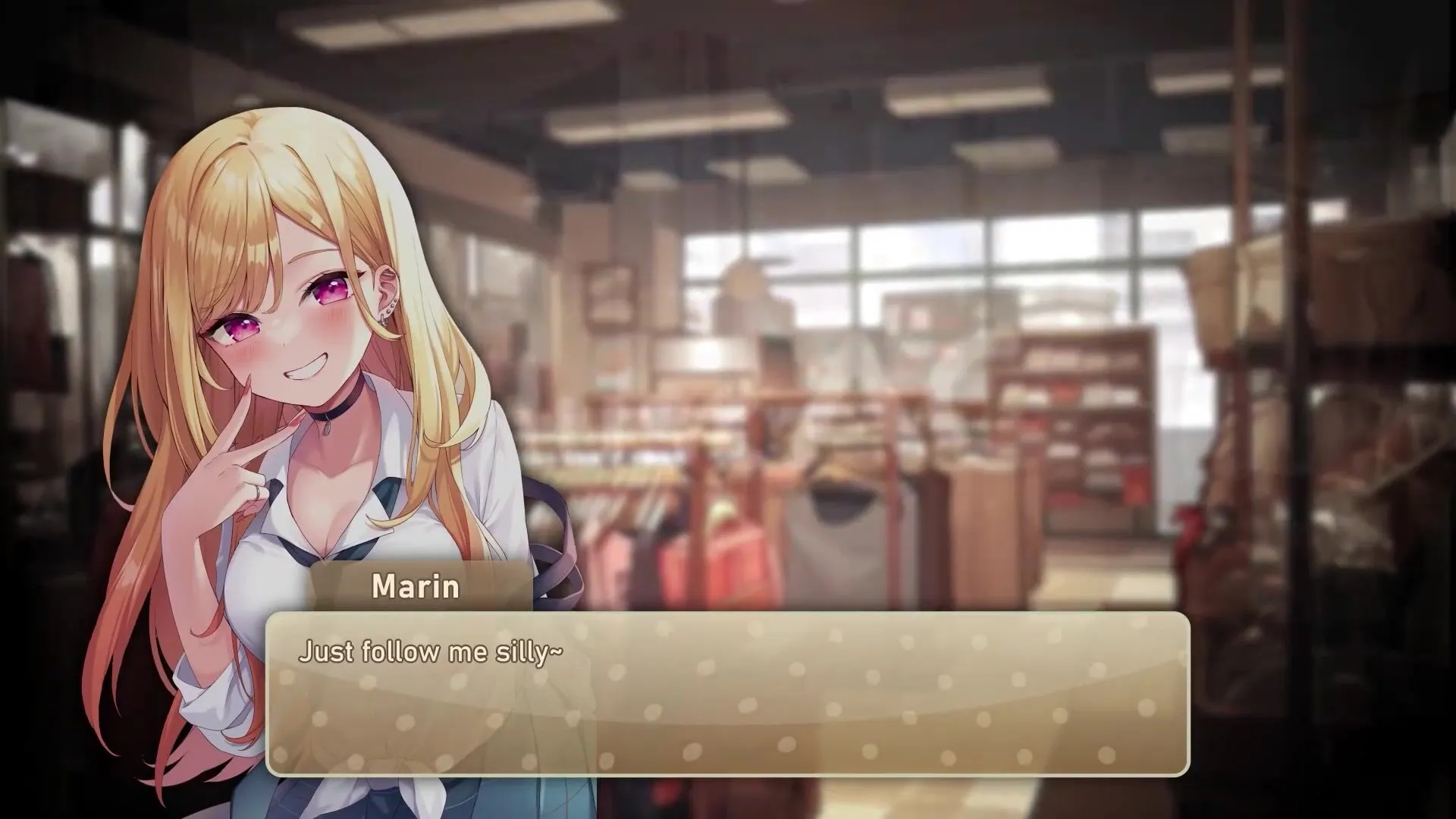 [Voiced Hentai JOI ] My Halloween Darling 1 - At The Mall [Marin Kitagawa