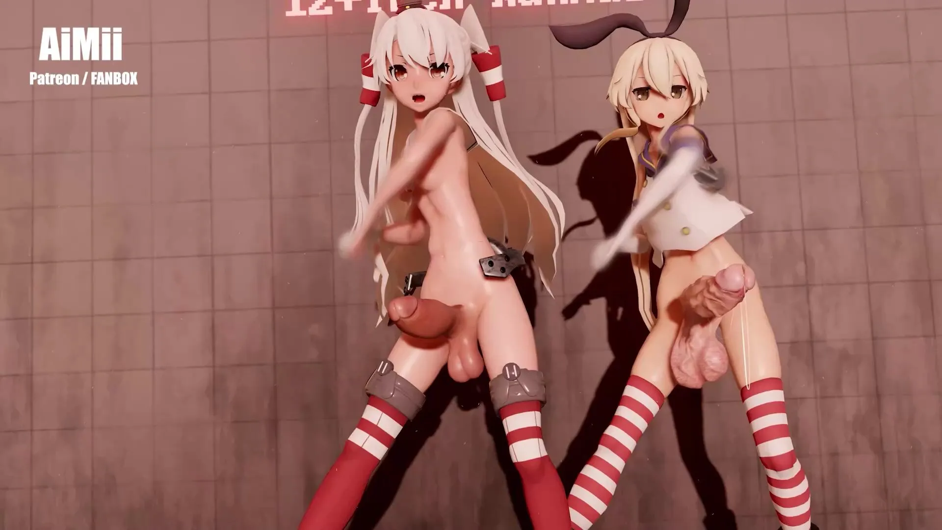 【Futa dance】 AMTKS&SMKS 'Play'【ふたなり】