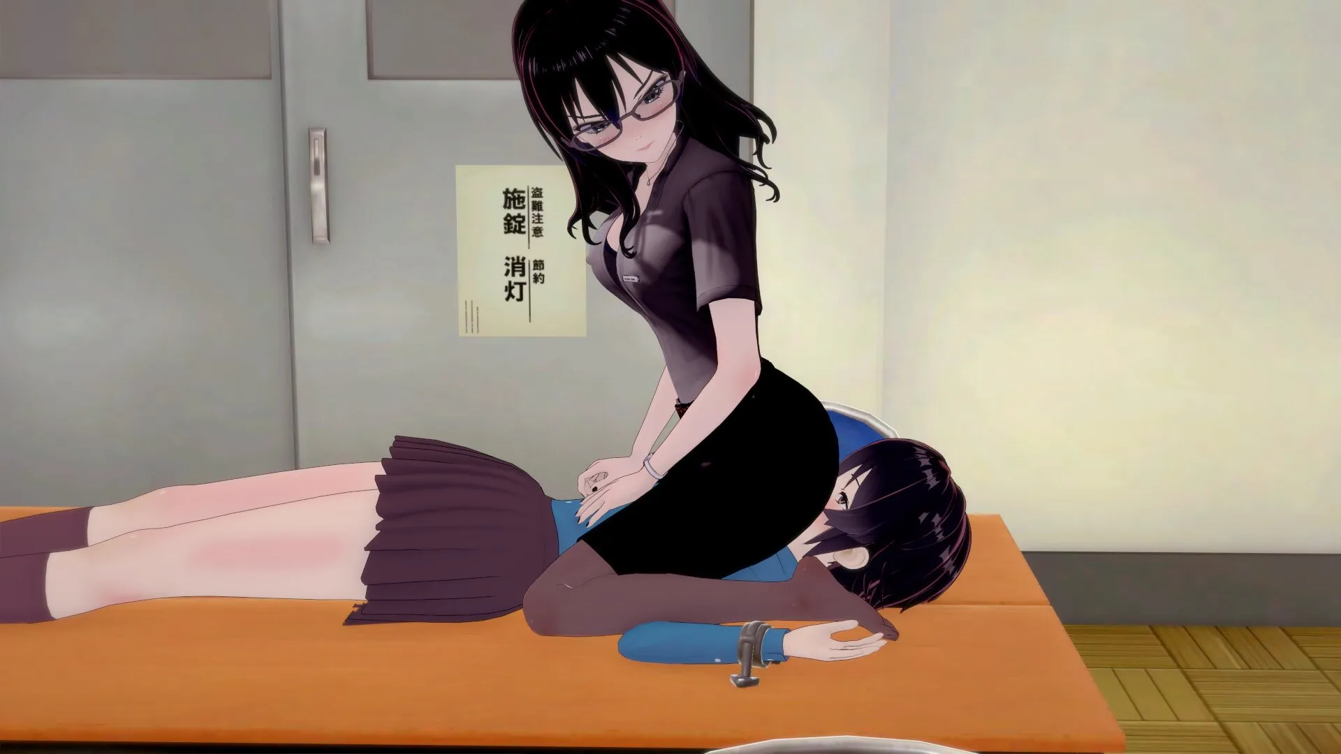 Teacher Mei Xiu Face Riding (Domme Lesbian Memories)