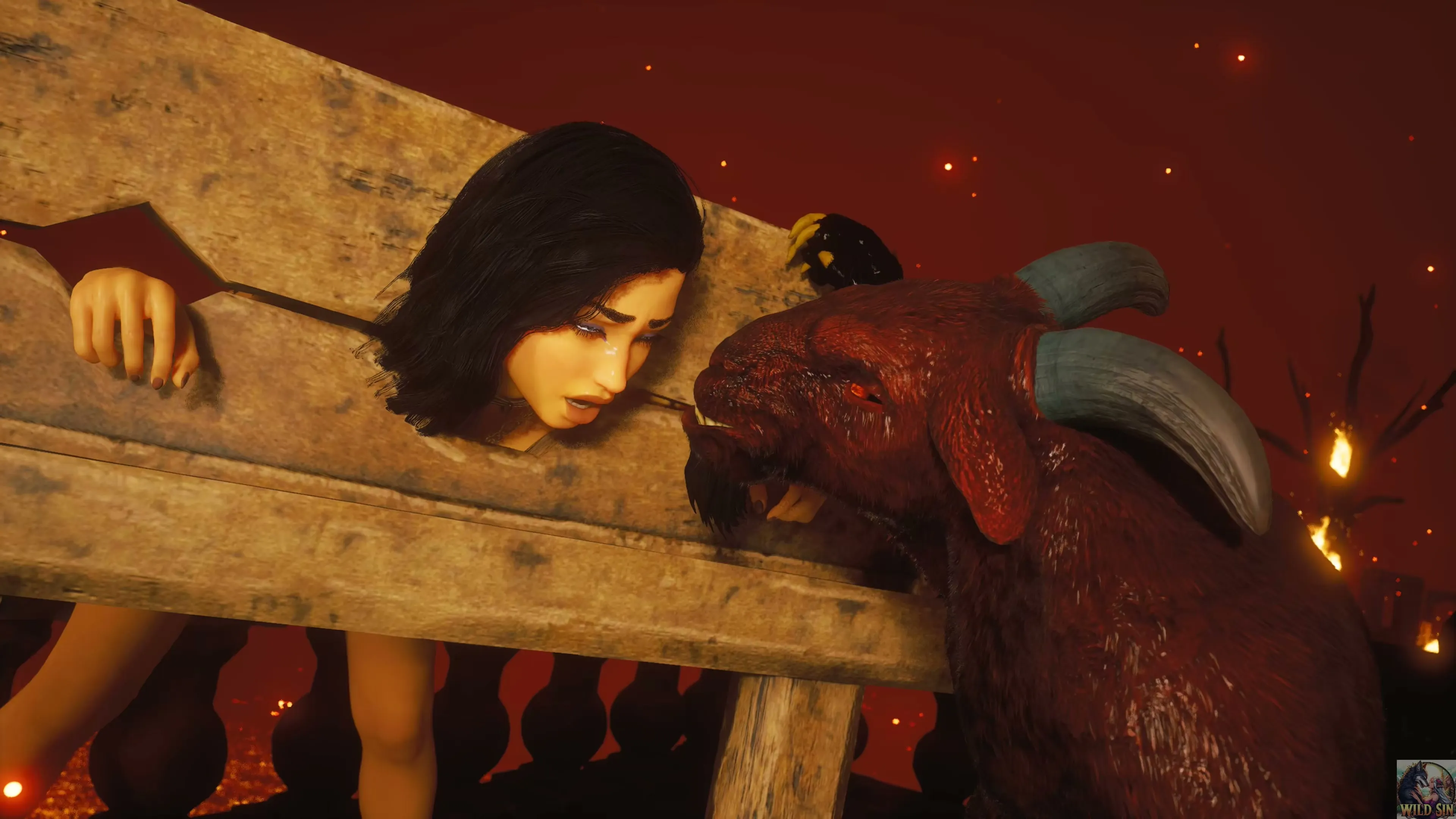 Kingdom of Fire and Sweat - monster orgy in Underworld